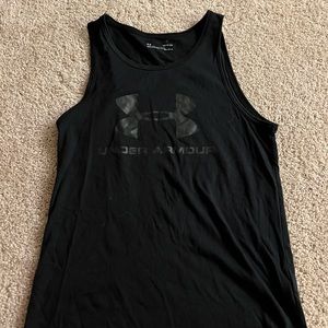 Black under armor tank top